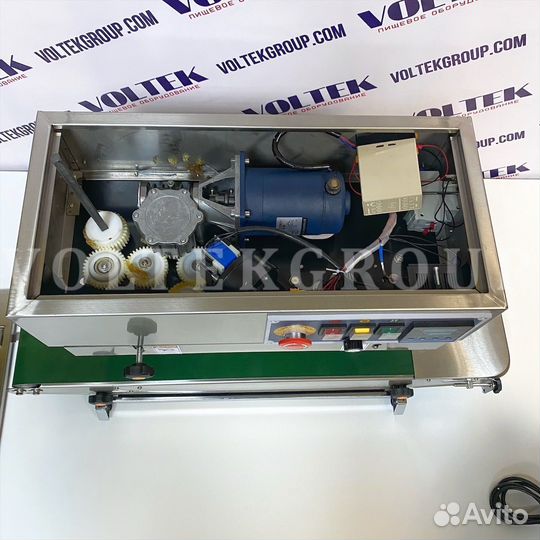 Запайщик пакетов конвейерный вертикальный DBF-900V