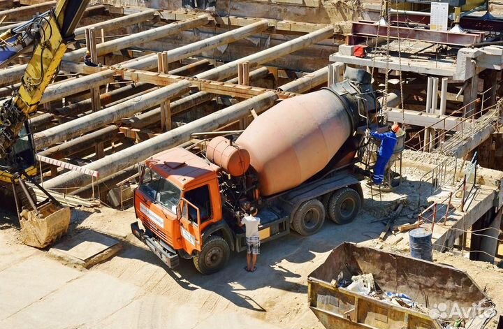 Тощий бетон М200 B15W2F50