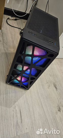 Игровой пк Ryzen 5600, RTX4060, Озу Kingston-16gb