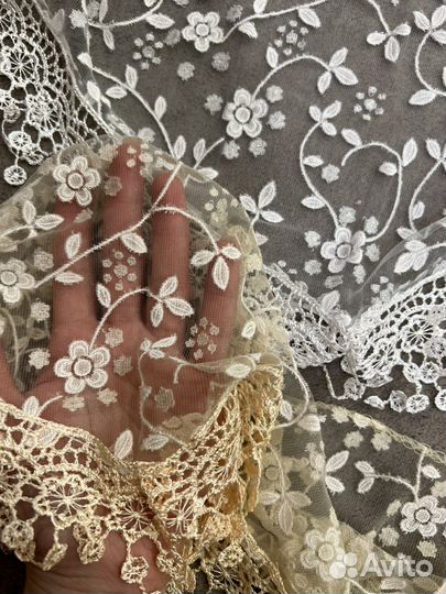 Косынка кружевная женская