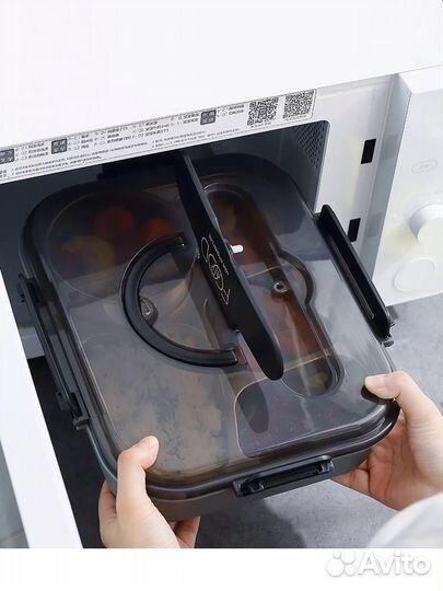 Ланч бокс большой контейнер для еды супница