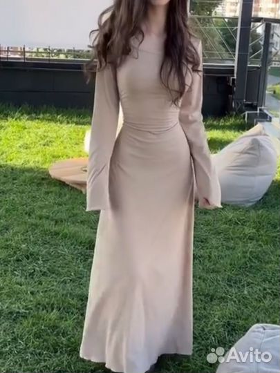 Платье на завязках