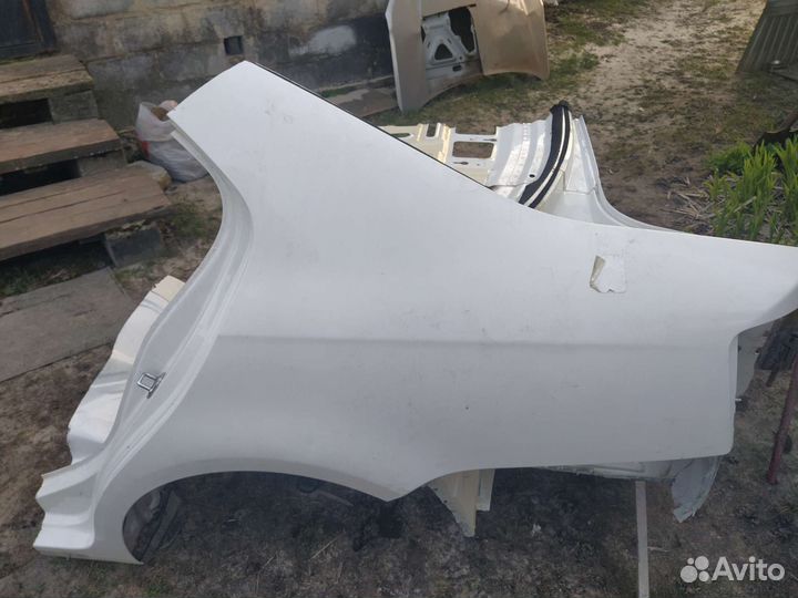 Крыло заднее левое на vw jetta 5, четверть
