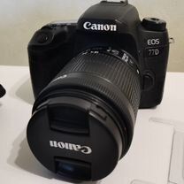 Продаю фотоаппарат зеркальный Canon EOS 77D