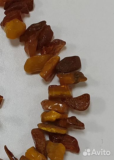 Бусы янтарь СССР