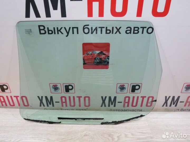 Стекло двери заднее левое LADA Kalina Cross