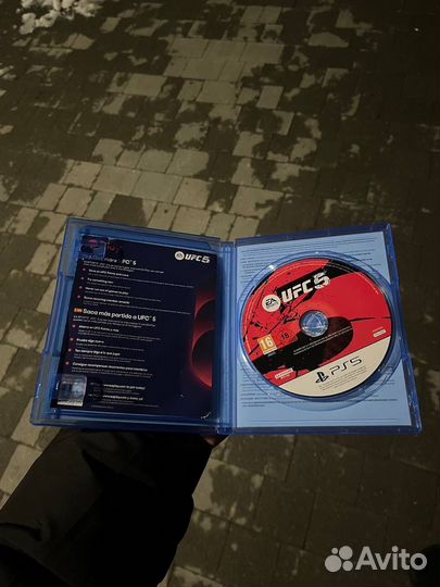 Ufc 5 ps5 диск