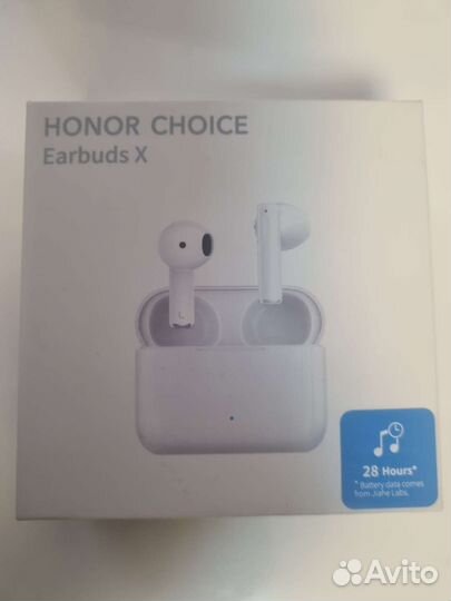 Беспроводные наушники TWS Honor Choice X черный