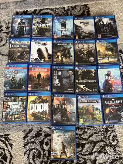 Sony PS4 pro 1tb+ диски