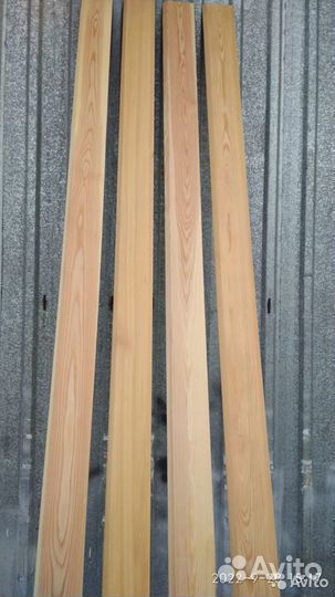 Планкен скошенный без сучков и смоляных карманов