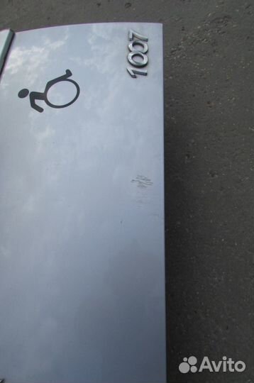 Крышка багажника Пежо 1007 / Peugeot 1007