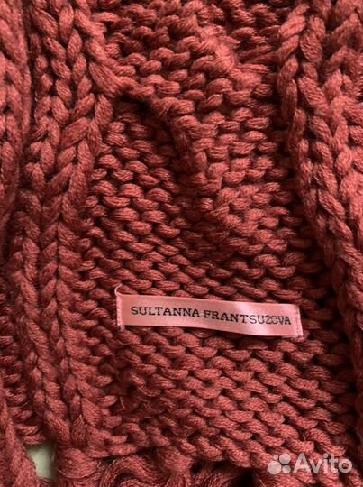 Комплект шапка и шарф, 2 цвета, для двойни