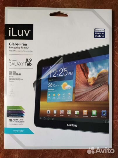 Защитная плёнка Samsung Tab 8.9