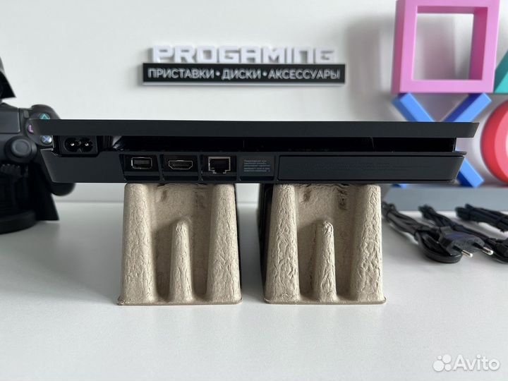 PS4 Slim 1000 gb отличное состояние гарантия