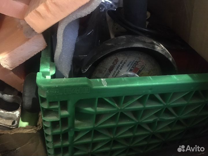 Ящик зеленый пластиковый складной