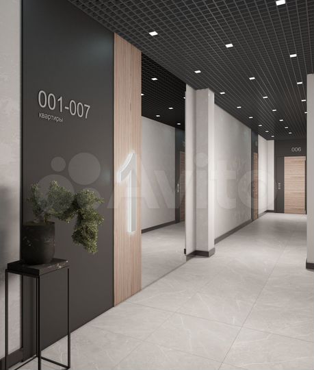 1-к. квартира, 48,6 м², 10/10 эт.