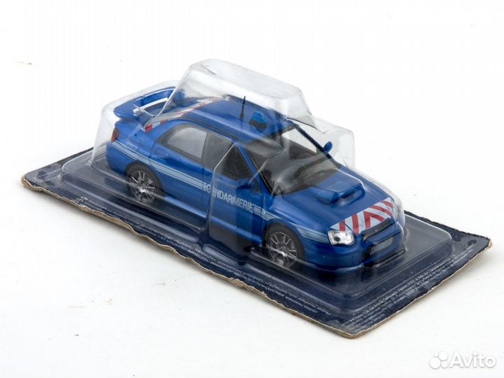Модель деагостини полиция франции Subaru Impreza