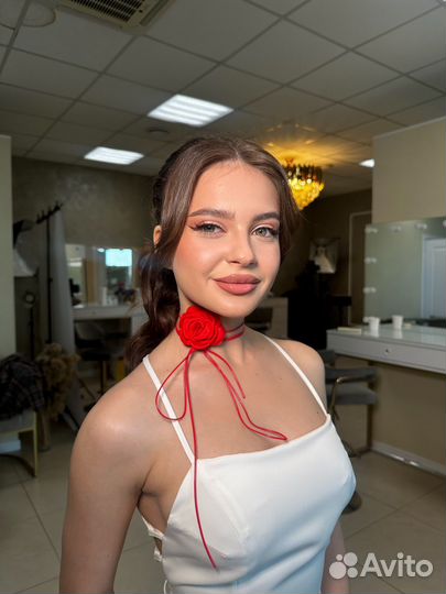 Макияж и прическа полный образ