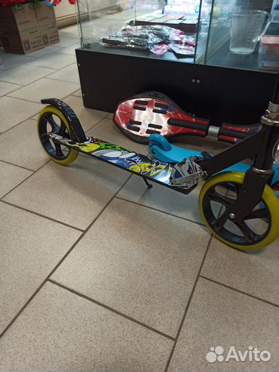 Самокат взрослый до 120 кг