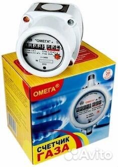 Газовый счётчик омега рл G4