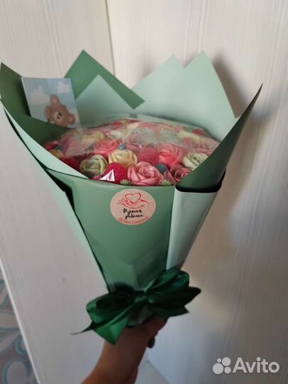 Букет из шоколадных роз