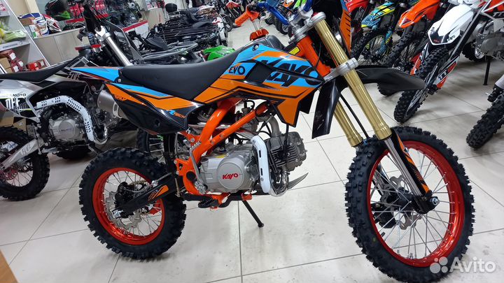 Питбайк kayo evolution K125EM 17/14 KRZ