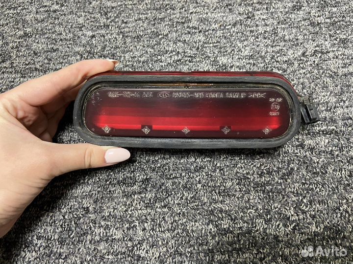 Дополнительный центральный стоп сигнал kia sorento