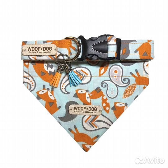 Ошейник ручной работы для собак новый