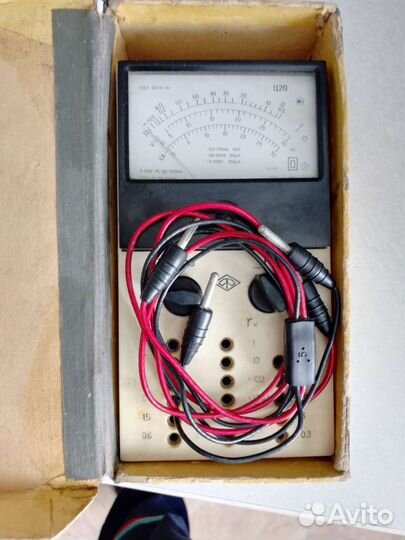 Ампервольтомметр Ц20 (Сделано в СССР)