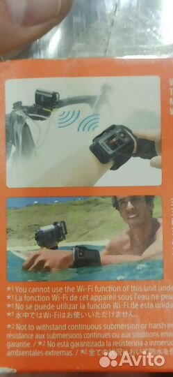 Экшен камера sony подводная