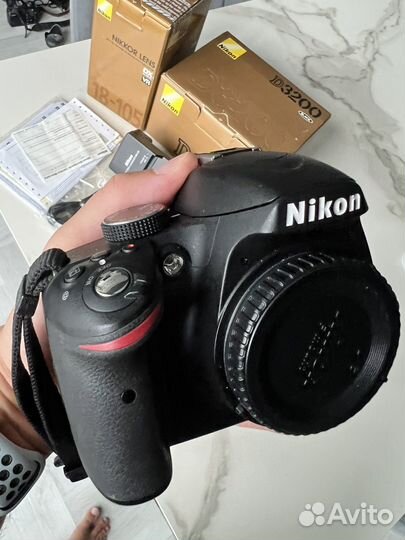Nikon D3200 kit 18-105