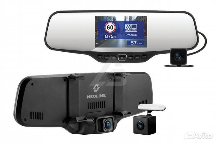 Видеорегистратор-зеркало Neoline G-tech X27 GPS