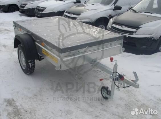Прицеп легковой с тентом 30 см. Дачный
