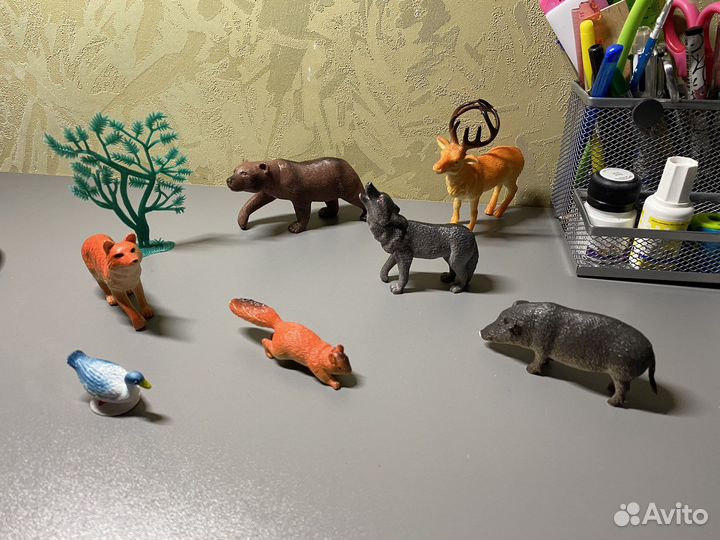 Набор фигурок животных игрушки