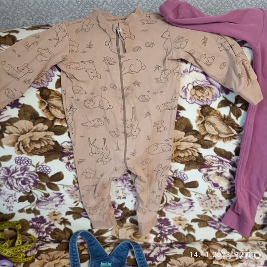 Вещи пакетом для девочки 80-86