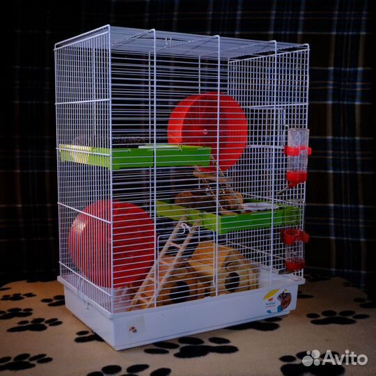 Клетка для крыс хомяков песчанок грызунов