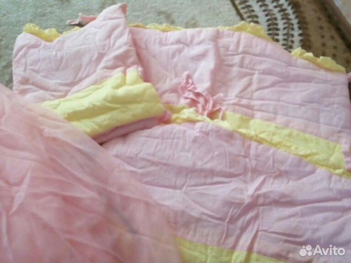 Балдахин и бортики в кроватку