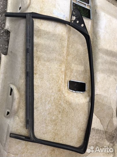 Skoda Octavia A5 уплотнитель двери стекла