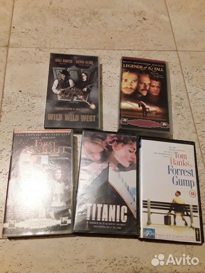 Видеокассеты на английском языке