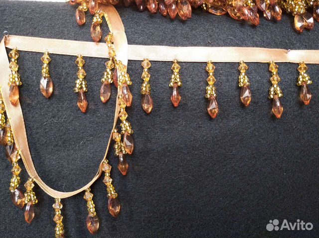 Бахрома-стеклярус для штор, тюля, ламбрекенов