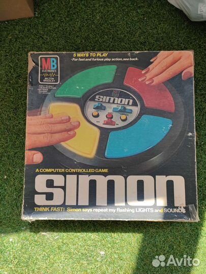 Simon. Оригинальная игра 1978г
