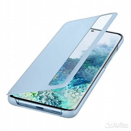 Оригинал Smart Clear View для Samsung S20+ (blue)