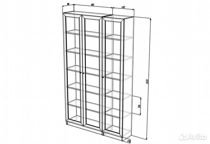 Стеллаж «Билли 11 IKEA»