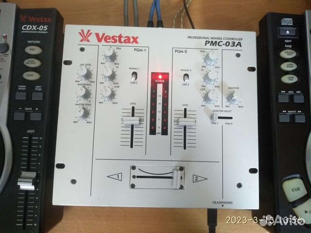 Диджейский комплект от Vestax