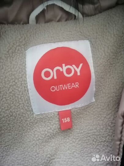 Пуховик для девочки orby