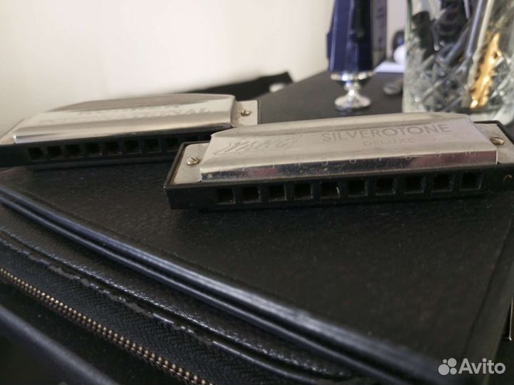 Губная гармонь hohner silverstone