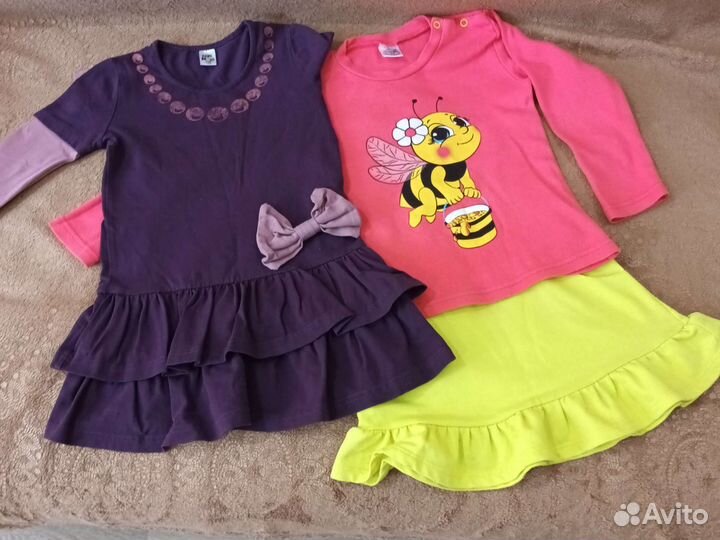 Вещи пакетом на девочку 4 года
