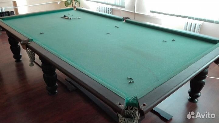Перетяжка бильярдных столов