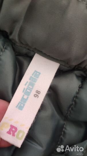 Зимние брюки детские 98