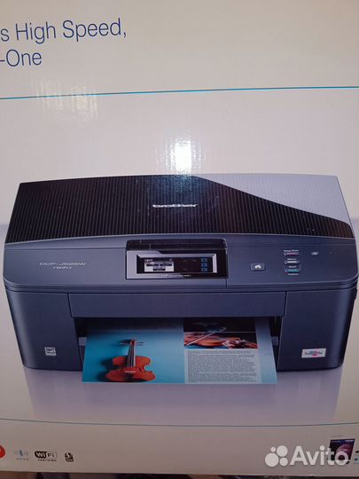Мфу струйное Brother DCP-J525W, цветн., A4, Wi-Fi